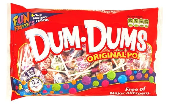 Dum Dum Pops 4-13 oz bags