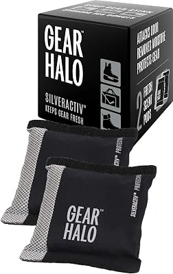 GEARHALOTM Sports Deodorizer Pods - Stops The Stink!