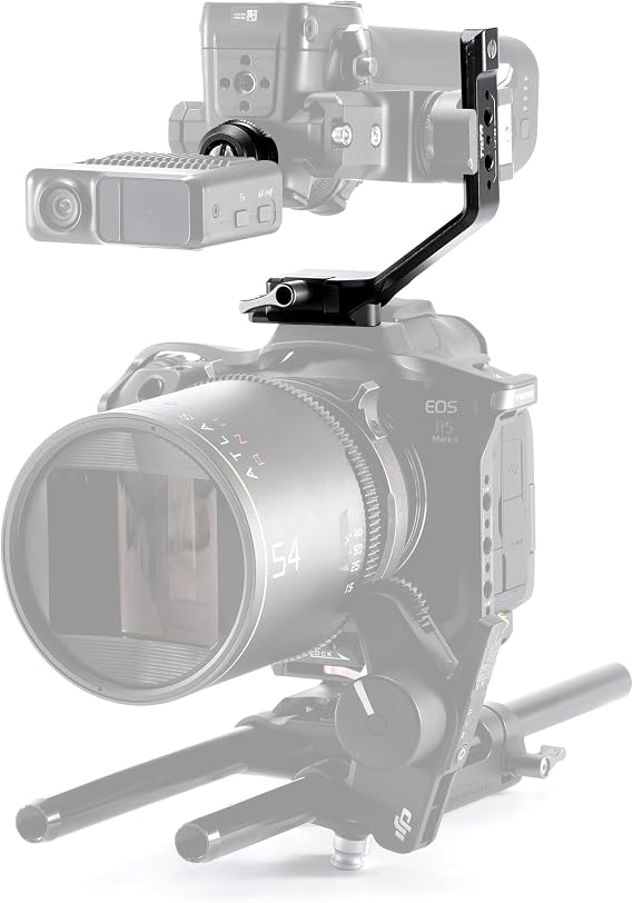 Tilta Expansion Kit Compatible with DJI Focus Pro | Includes Top Handle Adapter for Hand Grip & Rotatable Mounting Bracket for Lidar