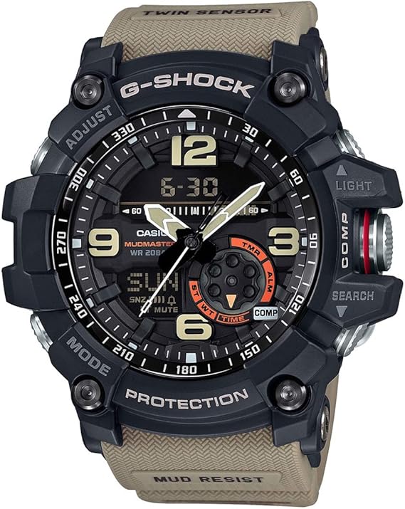 Casio GG-1000-1A5DR Kol Saati, G-Shock, Analog/Digital, Siyah, Erkek