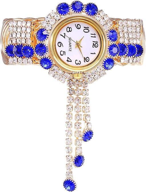 Wholesale Women Quartz Watches Alloy Steel Tassel Bracelet Fashion Ladies Bangle Wristwatch Great Gifts