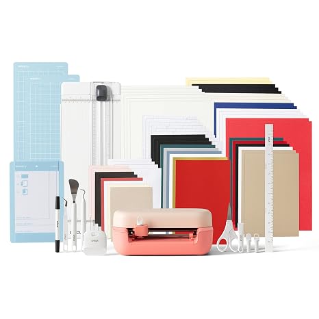 Cricut JoyTM 2 + Deluxe Bundle, Coral