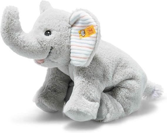 Steiff Handcrafted Since 1880 Premium Plush Floppy Little Stuffed Animal - 8" Trampili Elephant