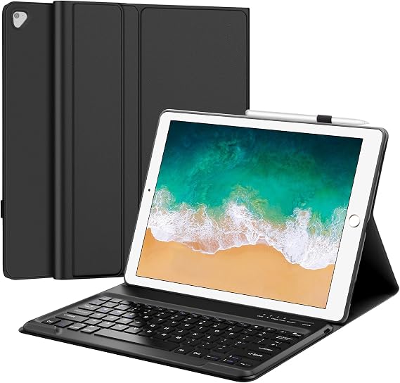 Keyboard Case for iPad Pro 12.9'' 2017/2015, Black