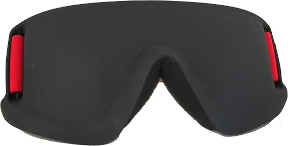 Handi Life Sport Justa Blind Sports Mask, OneSize with Adjustable Strap | Protective Mask, Blindfold, One-Size, Flexible & Comfortable, Lined with Foam, Elastic Adjustable Strap in Red or Blue
