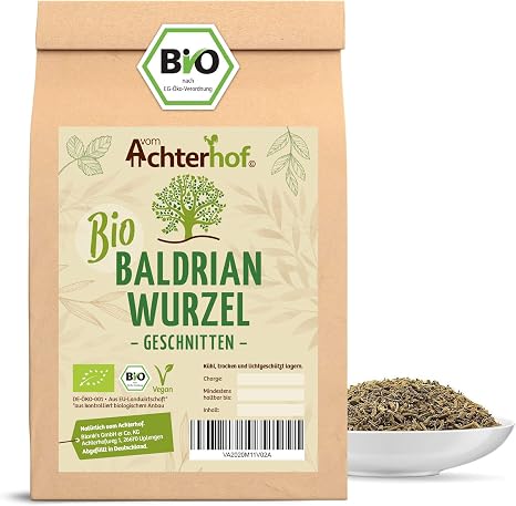 Valerian Root Organic (100g) Valerian Root Dried Valerian Tea Organic Valerian Root Cut from Achterhof