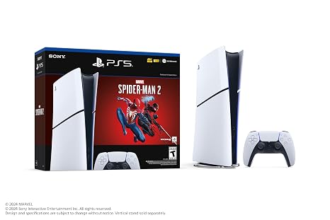 PlayStation 5 Digital Edition Marvels Spider-Man 2 Bundle (Slim)