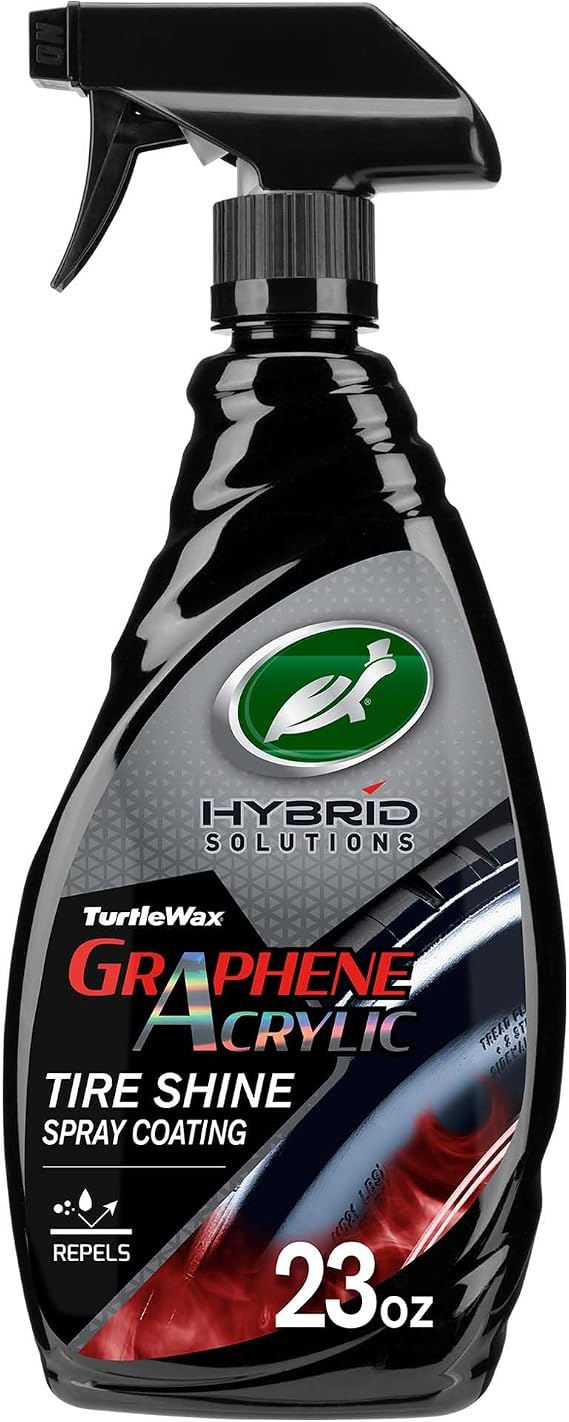 Turtle Wax Hybrid Solutions Tire Shine Spray Coating, 23 oz. (Pack of 1)