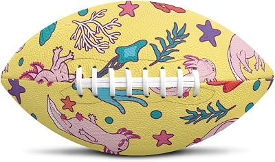 Cumagical Football Activity Ball Rugby Ball Colors Youth Mini Football Gift for Kids