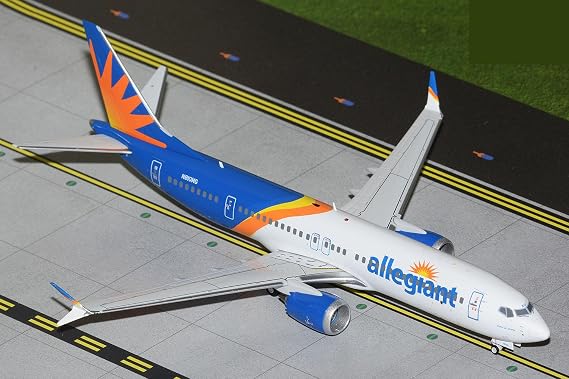 GeminiJets G2AAY1328 Allegiant Air Boeing 737 MAX 200 N810MG; Scale 1:200