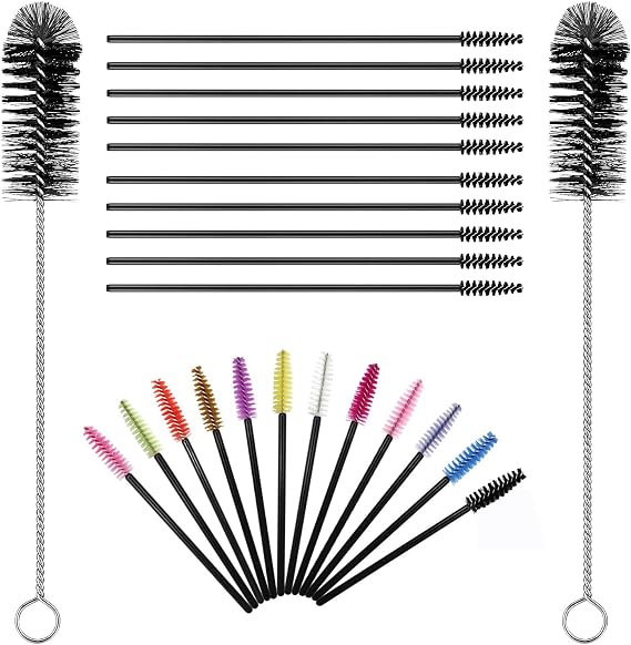 Hummingbird Feeder Cleaning Brushes, 67 Pieces 3 Size Mini Nylon Tube Brush Set Nylon Hummingbird Feeder Parts Cleaning Tiny Cleaning Brush Kit for Tubes, Jars, Bird Feeder, Bottles