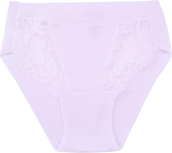 EGI Luxury Modal Women's Lace-trimmed Briefs Panties. Proudly Made in Italy.