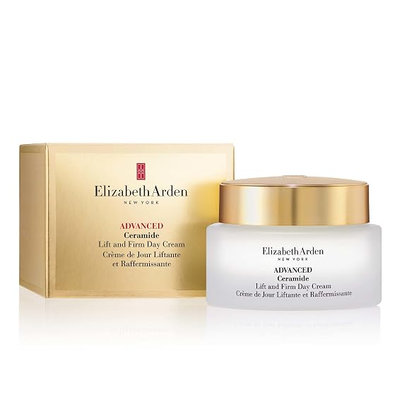 Elizabeth Arden Advanced Ceramide Lift & Firm Day Cream, 1.7 fl oz | Fast-absorbing, lightweight facial moisturizer that helps restore skin's firmness. All-day hydration for visibly lifted skin.