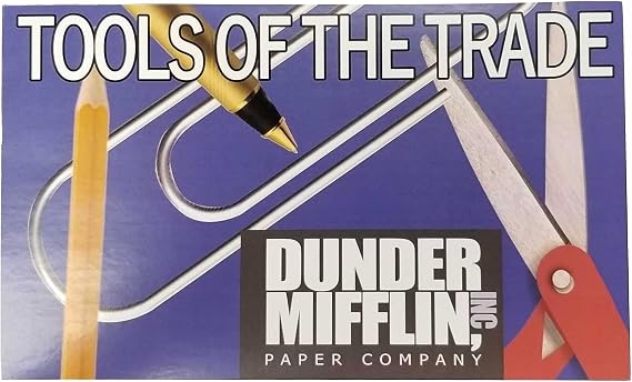 Tools of The Trade Dunder Mifflin Sticker - 5" x 8"