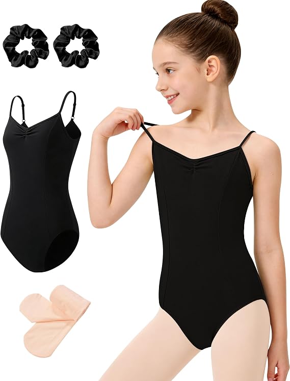 MOLLDAN Girls Princess Ballet Leotard Camisole Dance Outfits