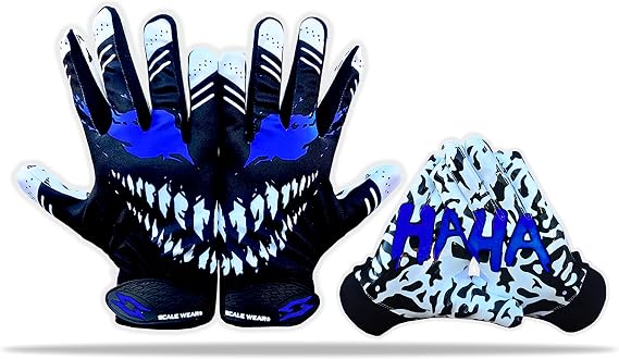 Toxic Venom Football Receiver Gloves