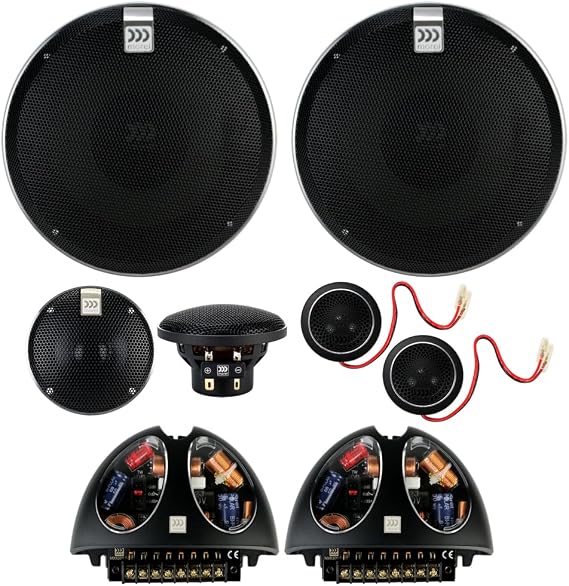 Morel Virtus 63.4 6-1/2" 3-Way 4-Ohm Component Speakers