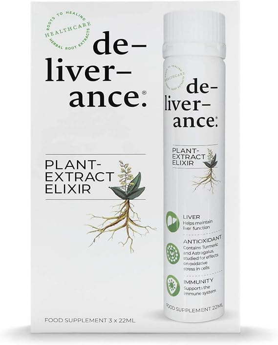 de-liver-ance Liver Health Supplement - Proprietary Blend of Herbs, Roots, Extracts - Herbal Gateway to Vibrant Health & Harmony - Improve Balance, Optimum Mental & Physical Health - Pack of 3