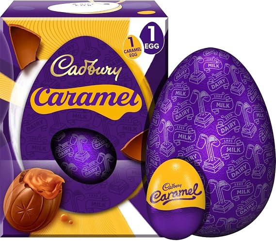 Cadbury Dairy Milk Caramel Chocolate Easter Egg, 195g