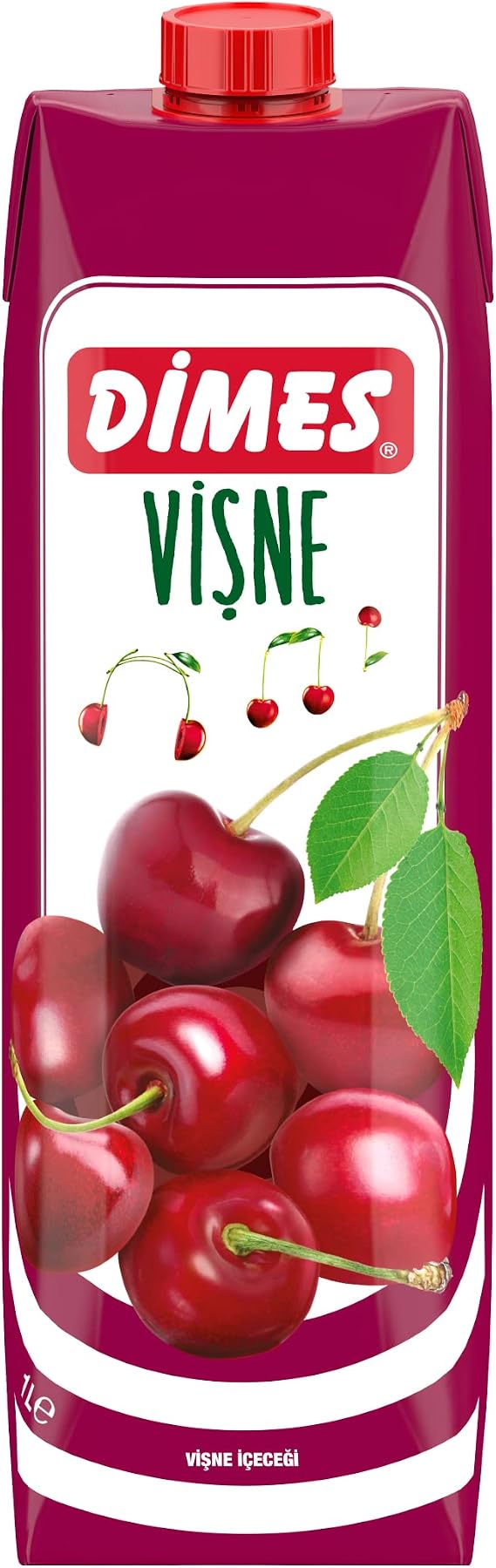 Dimes Vişne İçeceği%11-%24 Kutu 1000 ml