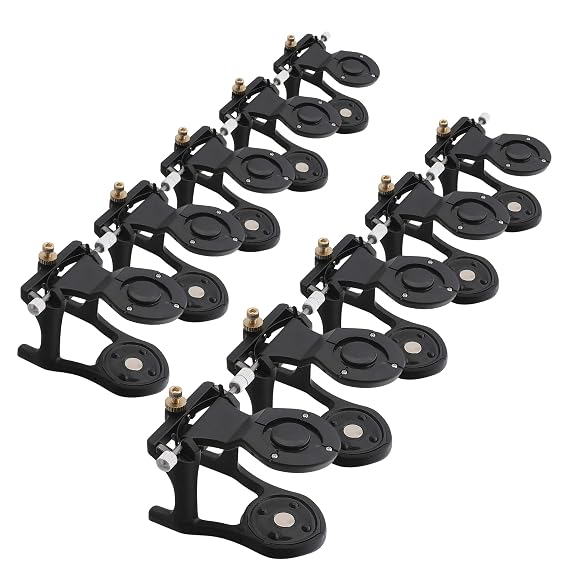US Stock Small Size Laboratory Equipment Adjustable Denture Magnetic Articulator for Mounting Pre-cast Models (10 Pcs)