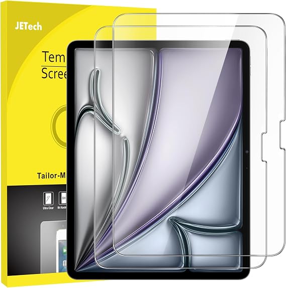 JETech Screen Protector for iPad Air 13" M4/M3/M2, 2-Pack