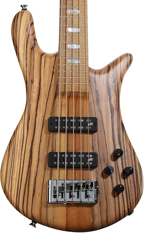 Spector Euro 5 RST 5-string Bass Guitar - Zebrawood Natural Matte