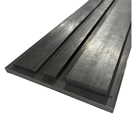 1/2" x 3-3/4" x 12", 1018 Steel Flat Bar, Cold Finished