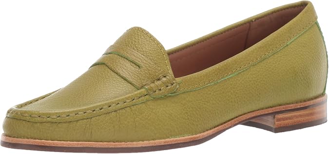 Womens Casual Genuine Leather Comfortable Lightweight Driving Moaccasins Classic Fashion Penny Slip On Ladies Driving Loafer Flat Shoes