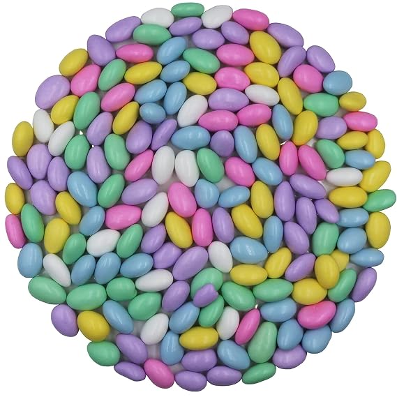 American Best Food Assorted Pasted Jordan Almonds, Kosher (1LB)