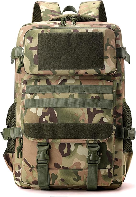 35L Tactical Backpack for Men Molle Backpacks Camping Daypacks,Camouflage