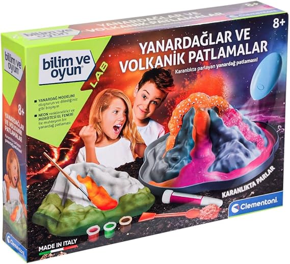 Clementoni Bilim ve Oyun - Yanardağlar ve Volkanik Patlamalar