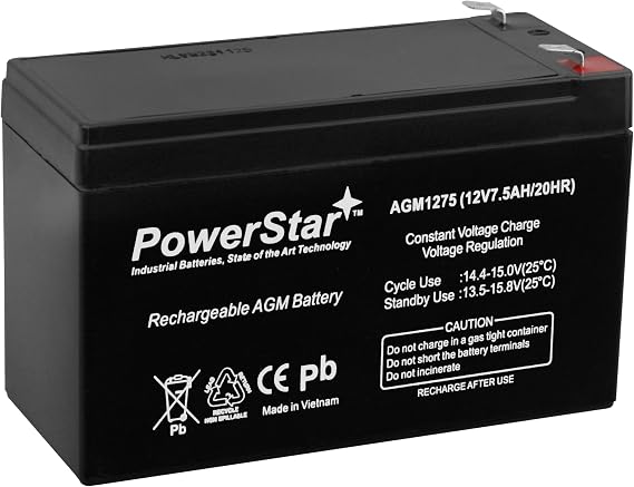 Gp1272 F2 Gp 1272 Battery 12v 7.5ah