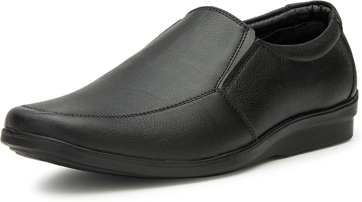 BATA Mens Formal Driving Slip Penny Loafers Dress Shoes, Boat Style Oxford, Derby Slip-On with Cushioned Insole and Durable Sole, Moccasins Shoes for Office, Event, Wedding & Daily Wear