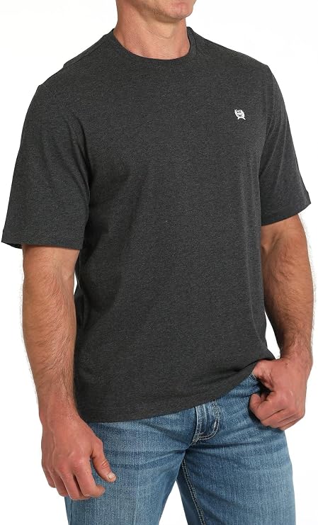 Cinch Men's Black Basic Tee