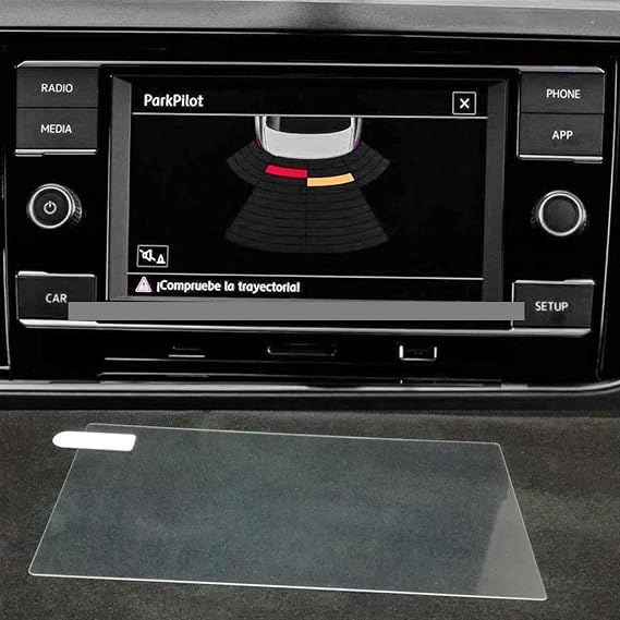 Automotive Accessories for VW volkswagens Virtus 2019 6.5 Inch Car Radio GPS Navigation Tempered Glass Screen Protector Film Interior Accessories