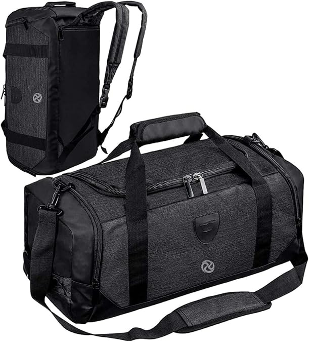 Sports Bag, Men's, Duffle Bag, Men's, Boston Bag, Gym Bag, Backpack, 3-Way, Travel Bag, Shoe Storage, Large Capacity, Waterproof, Lightweight, Separated from Wet and Dry Outdoors, Unisex, Popular