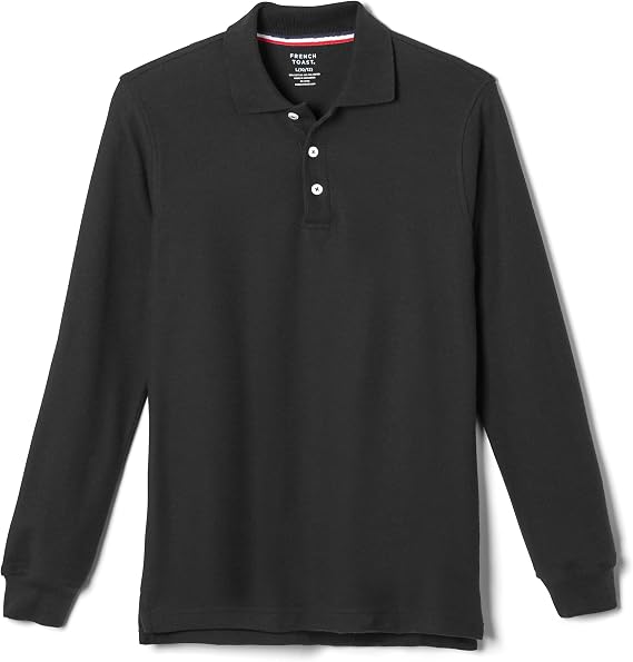 French Toast Men's Moisture Wicking Performance Sport Polo Short Sleeve Shirt