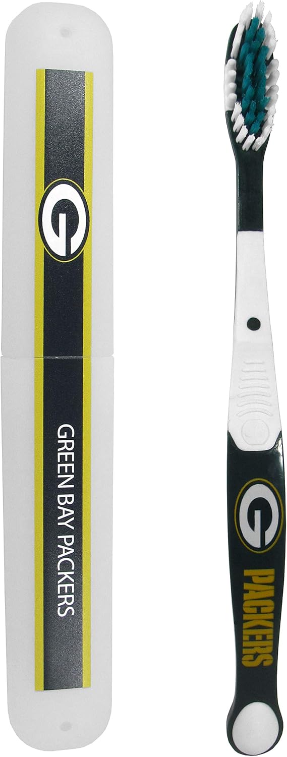 Siskiyou NFL Green Bay Packers Toothbrush and Case