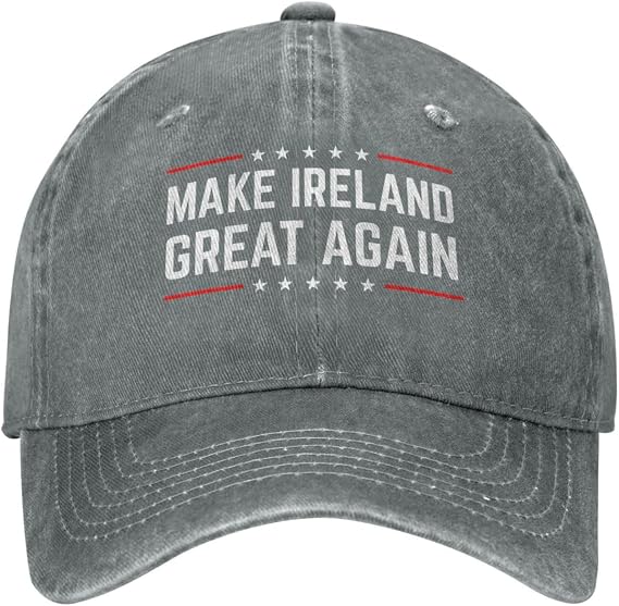 Make Ireland Great Again Hat Men Women Denim Hat Baseball Cap