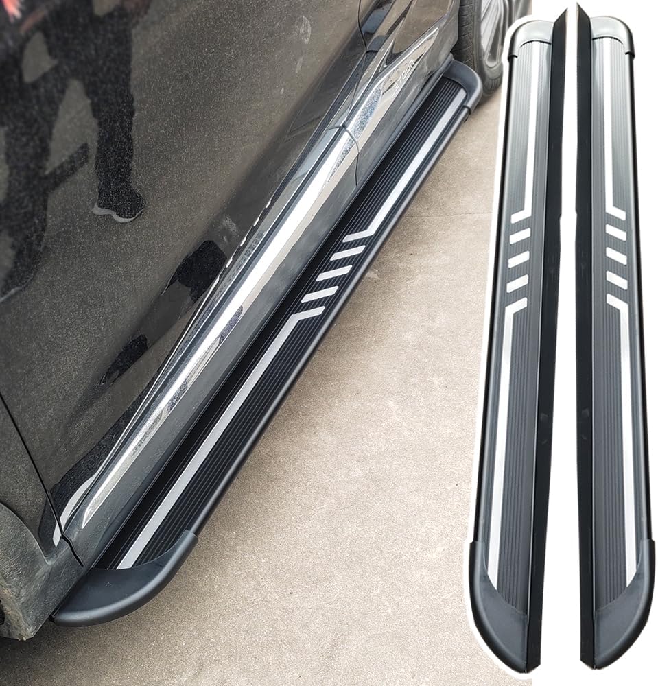 2Pcs Running Boards Step Bars Fits for VW Atlas Cross Sport 2020-2024 Fixed Running Board Side Step（with Brackets