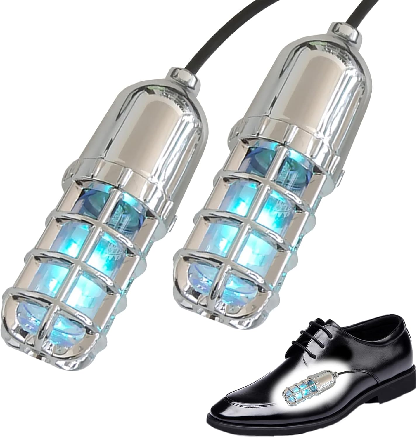 Ultraviolet Shoe Odour Eliminator-Effectively Clean Shoes Shoe Deodorant, Prevent Odor Boot Dryer, Three Setting Modes Shoe Fresheners, Suitable for Shoes, Boots, Wardrobe, Shoe Cabinet