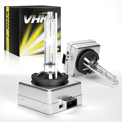 VHK D3S for Audi Q5 A5 S5 Xenon HID Headlights Bulbs 2008 2009 2010 2011 2012 2013 2014 2015 2016 2017, Quattro High Low Dual Beam Lights, 6000K Bright White 35W OEM 35W D3SC1, Not Fit Halogen, 2 Pack
