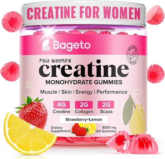 Creatine for Women | + Collagen + BCAAs + Hyaluronic Acid + Vitamin C & B12