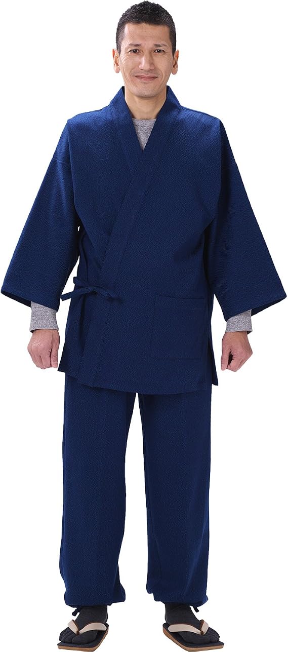 Thick Samue Made in Japan Kurume Asian Size Mens