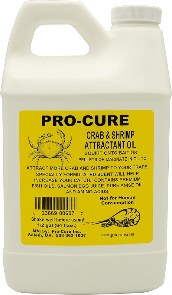Pro-Cure Crab & Shrimp Attractant, 1/2 Gallon