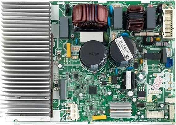 Outdoor Unit Air Conditioner Control Board ，Compatible for Midea， EU-KFR35W/BP3N8-X130 Circuit PCB 17222000031137 Electronic Element(for DC Fan)