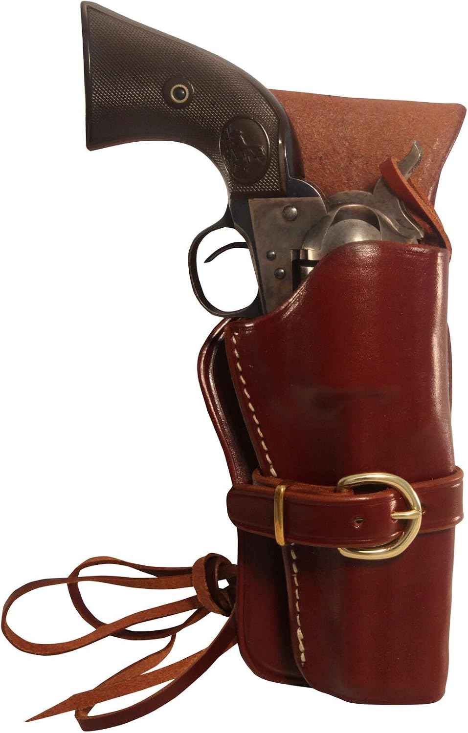 Triple K 11436 114 Cheyenne Western Holster, Walnut Oil