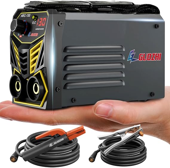 Super Mini Stick Welder,110V 130A ARC MMA Welding Machine | Small and Portable,Hot Start /Arc Force/Anti-Stick, IGBT Inverter Welder Digital Display, Welders Nomanlly at -68F