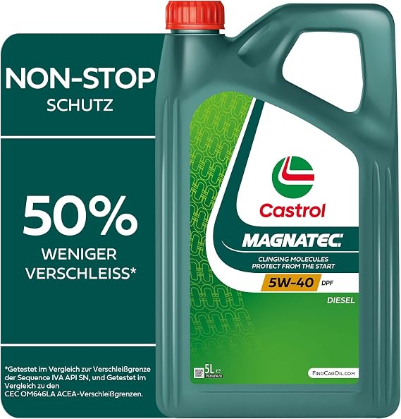 Castrol Magnatec 5W-40 DPF Engine Oil 5 L